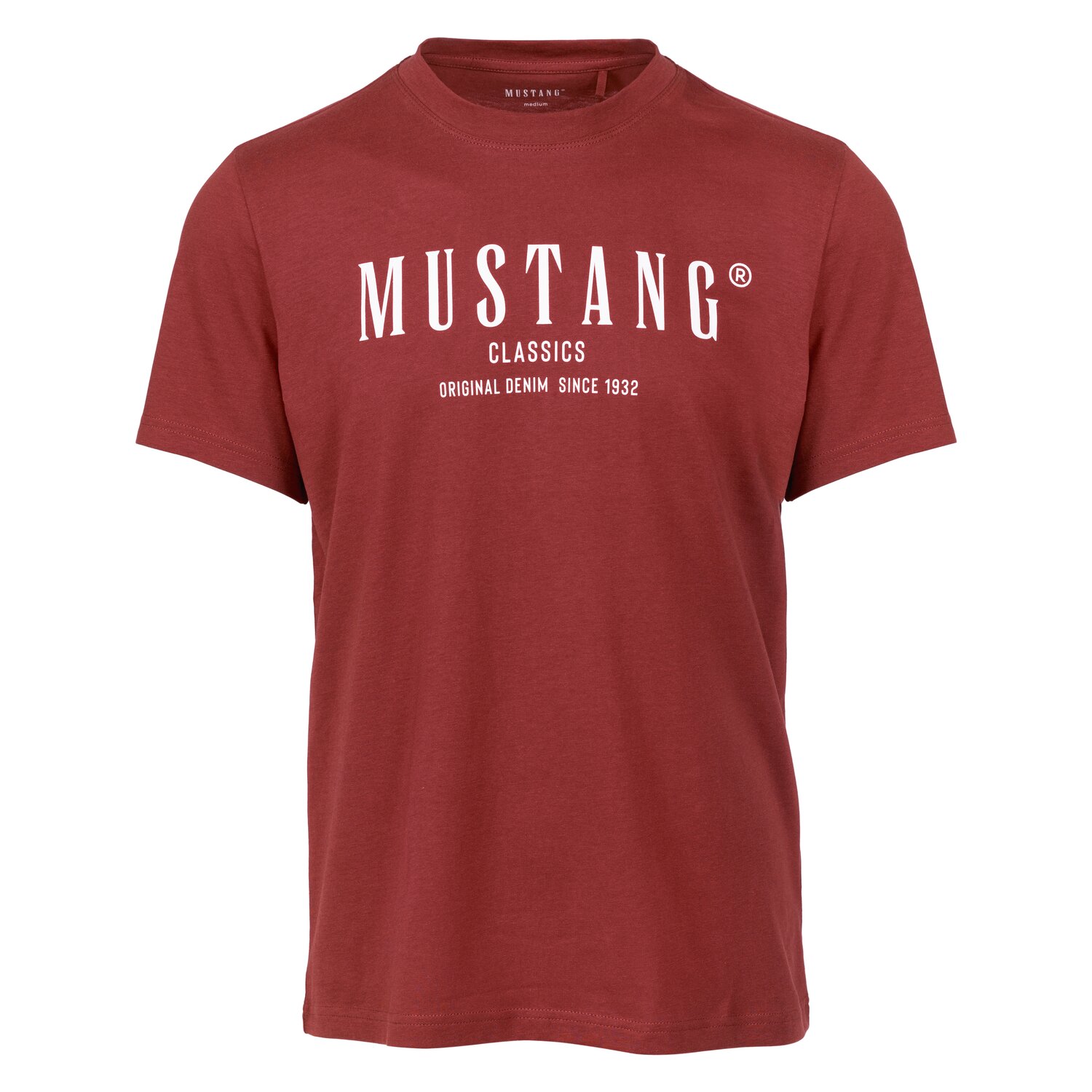 MUSTANG T-Shirt russet brown | 3XL