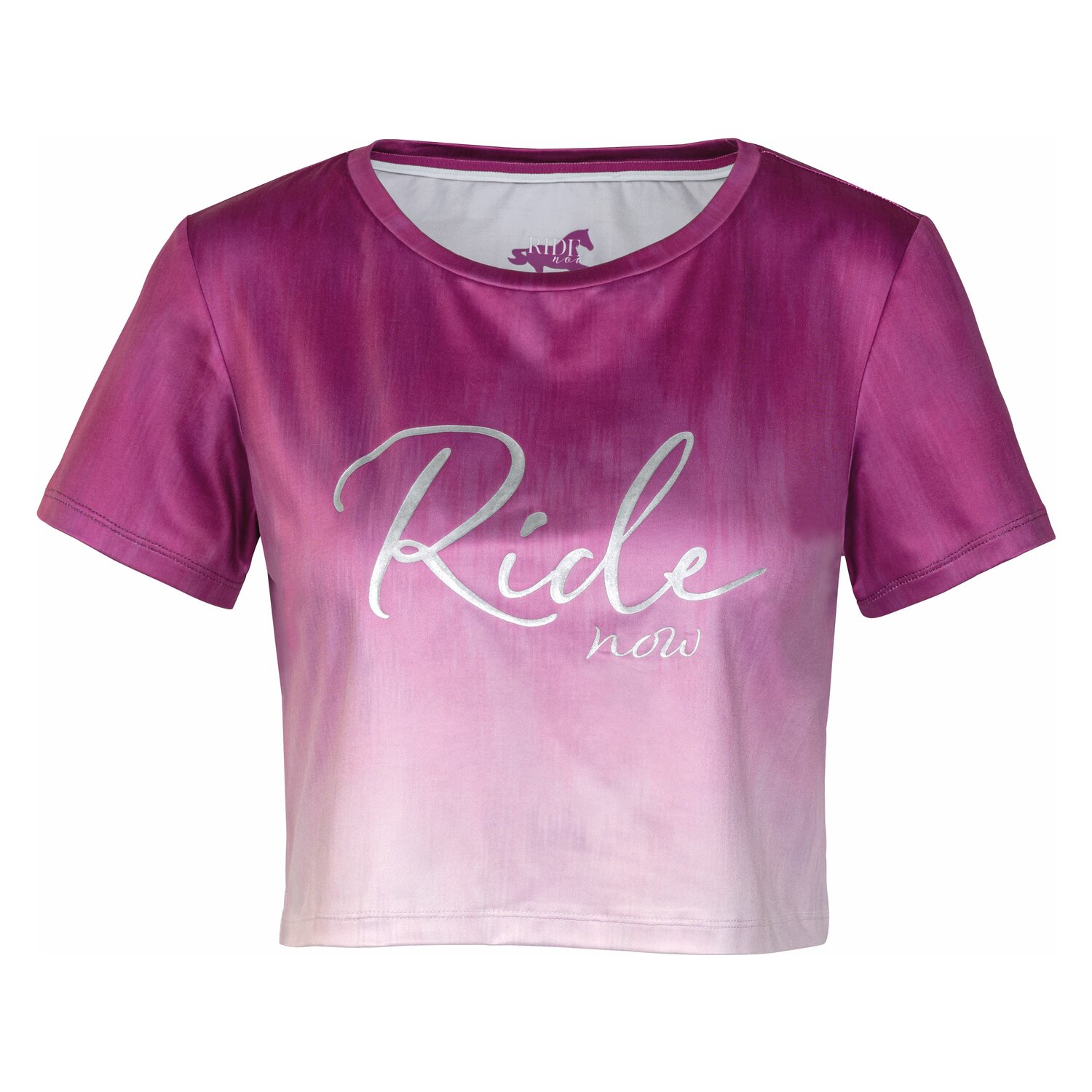 RIDE now T-Shirt Cropped Farbverlauf Toowoomba fuchsia | XL