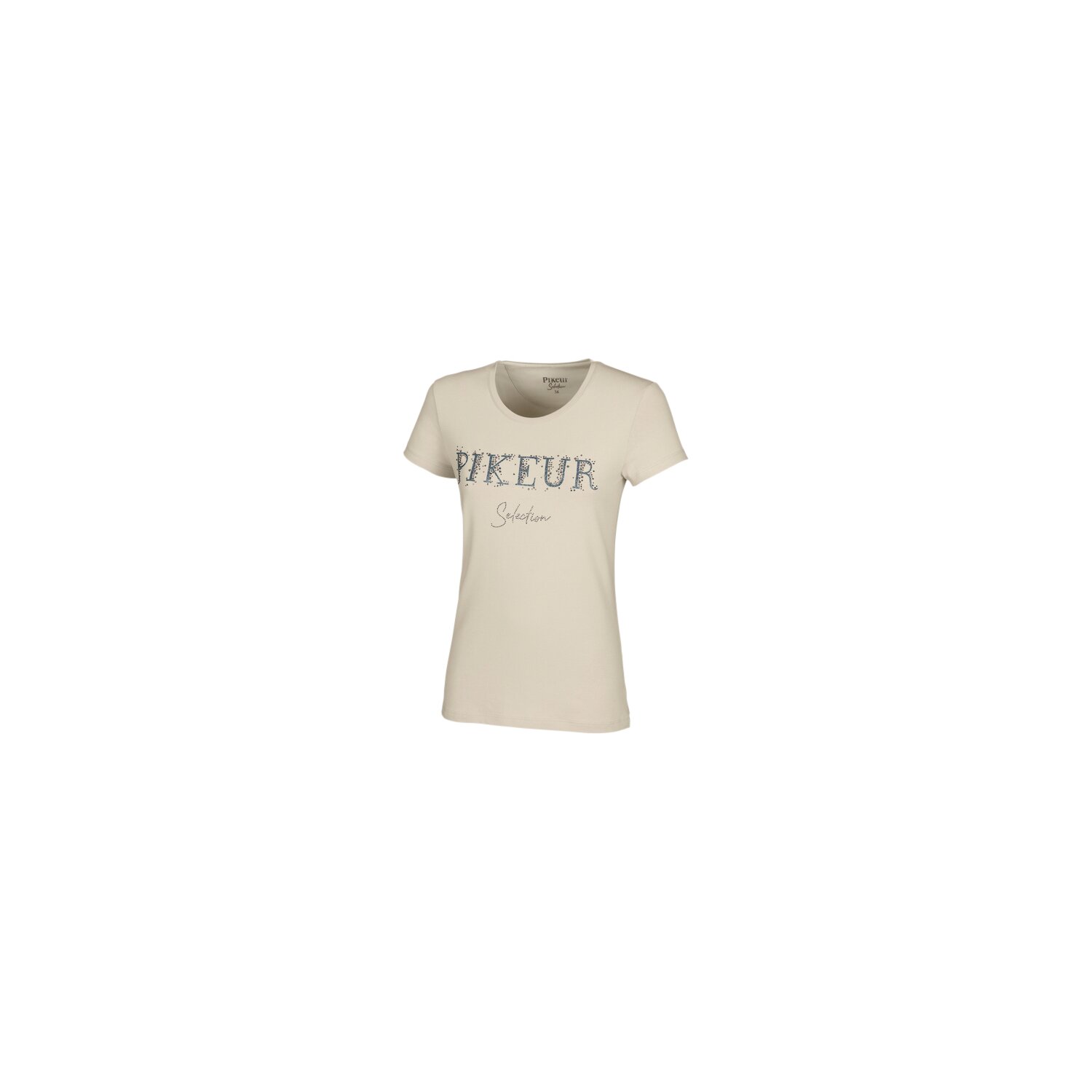 PIKEUR Rundhalsshirt Phily Selection ivory | 32
