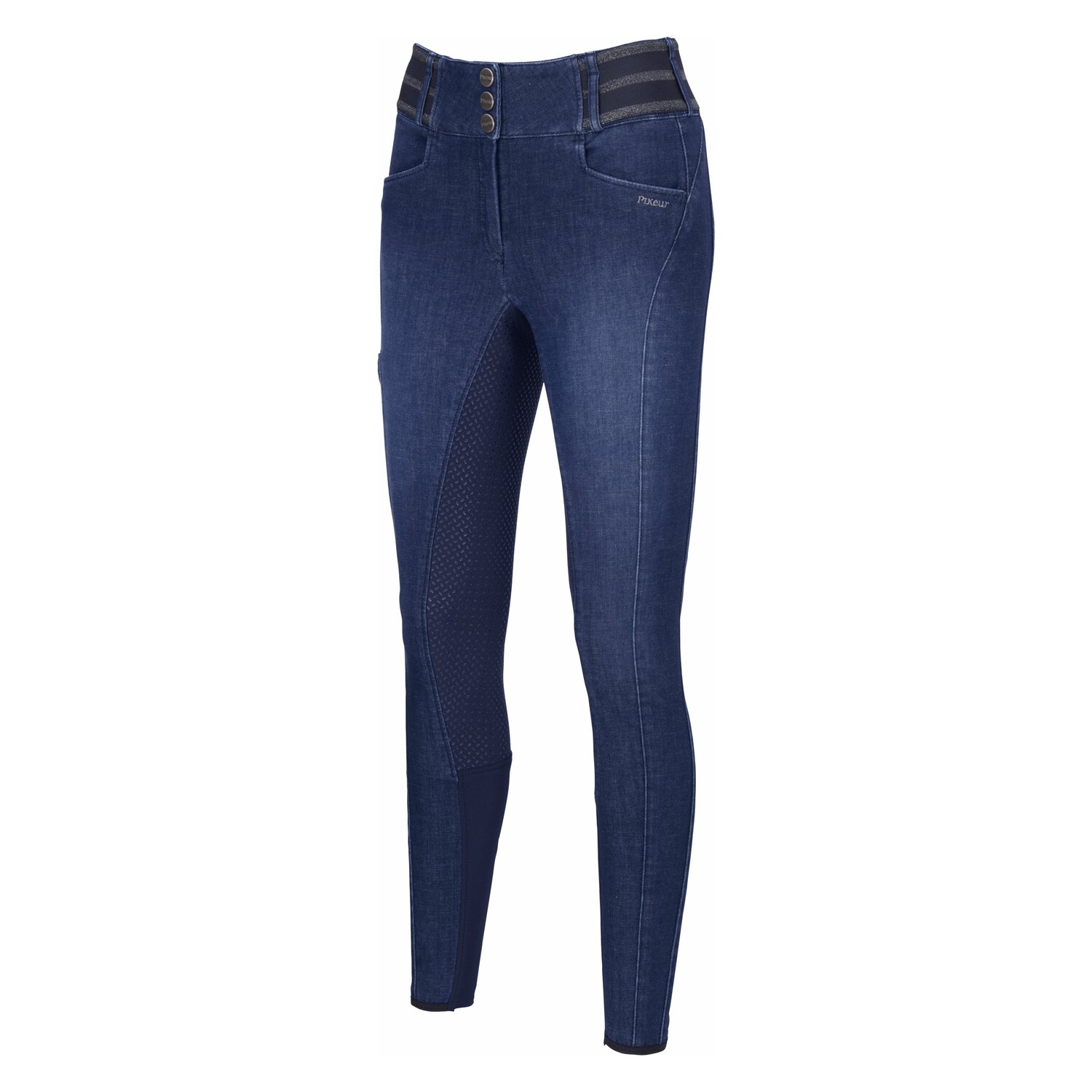 PIKEUR Gesäßeinsatz-Reithose Candela Jeans denim blue | 36