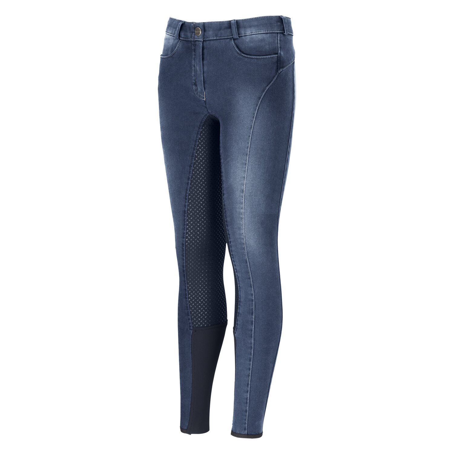 PIKEUR Gesäßeinsatz-Reithose Tesia Grip Jeans Kids denim blue | 170