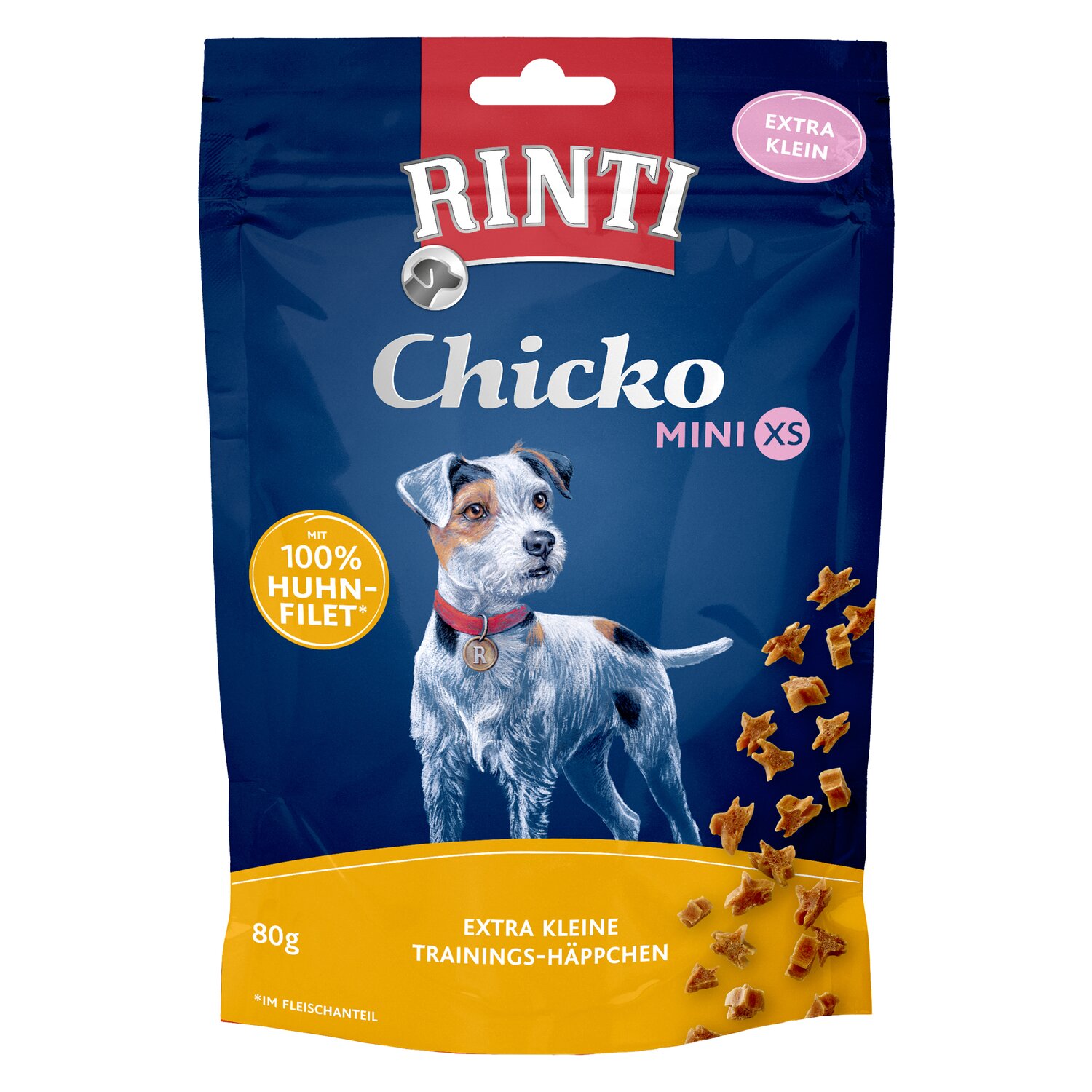 RINTI Snack Extra Chicko Mini XS 80 g | Huhn