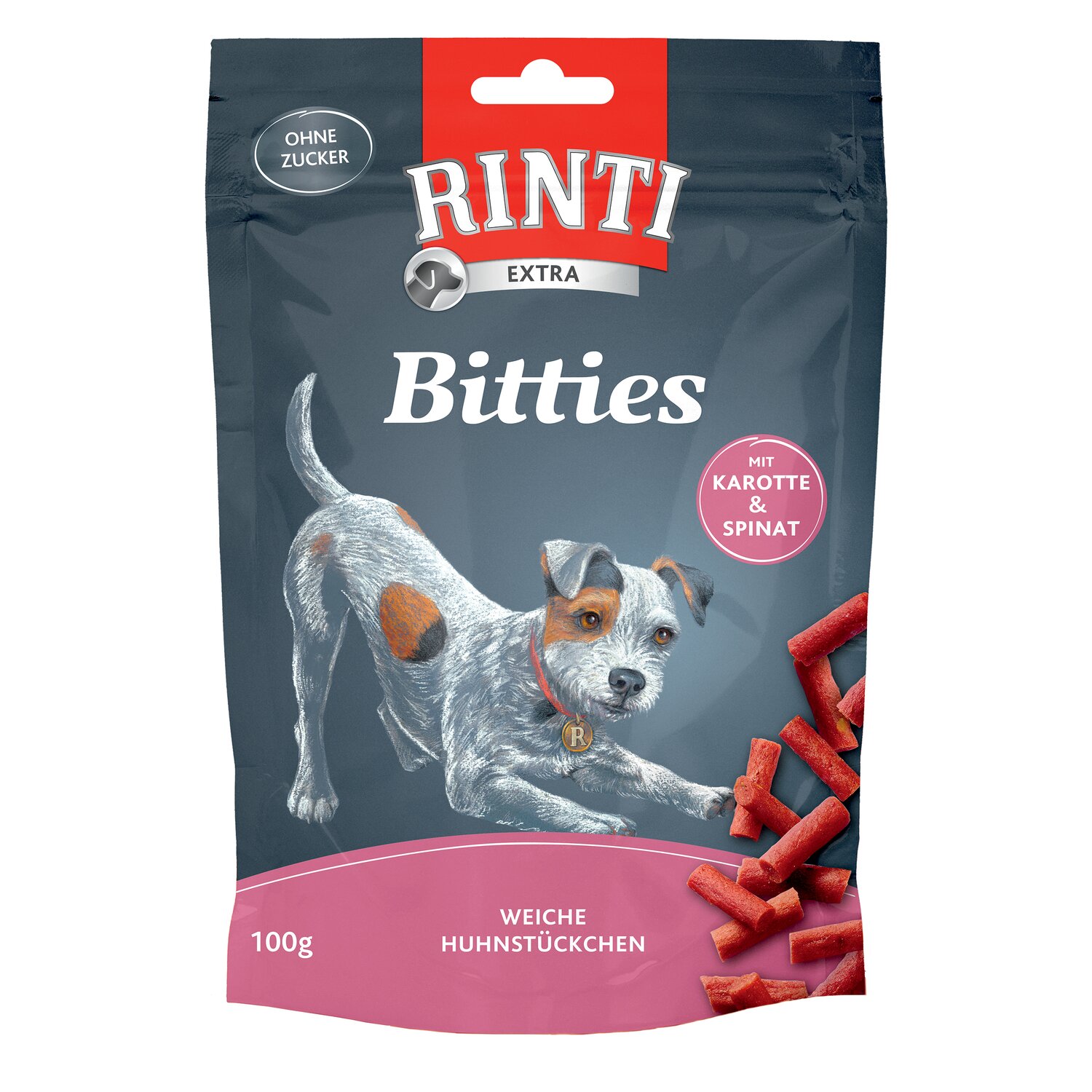 RINTI Snack Extra Bitties 100 g | Huhn