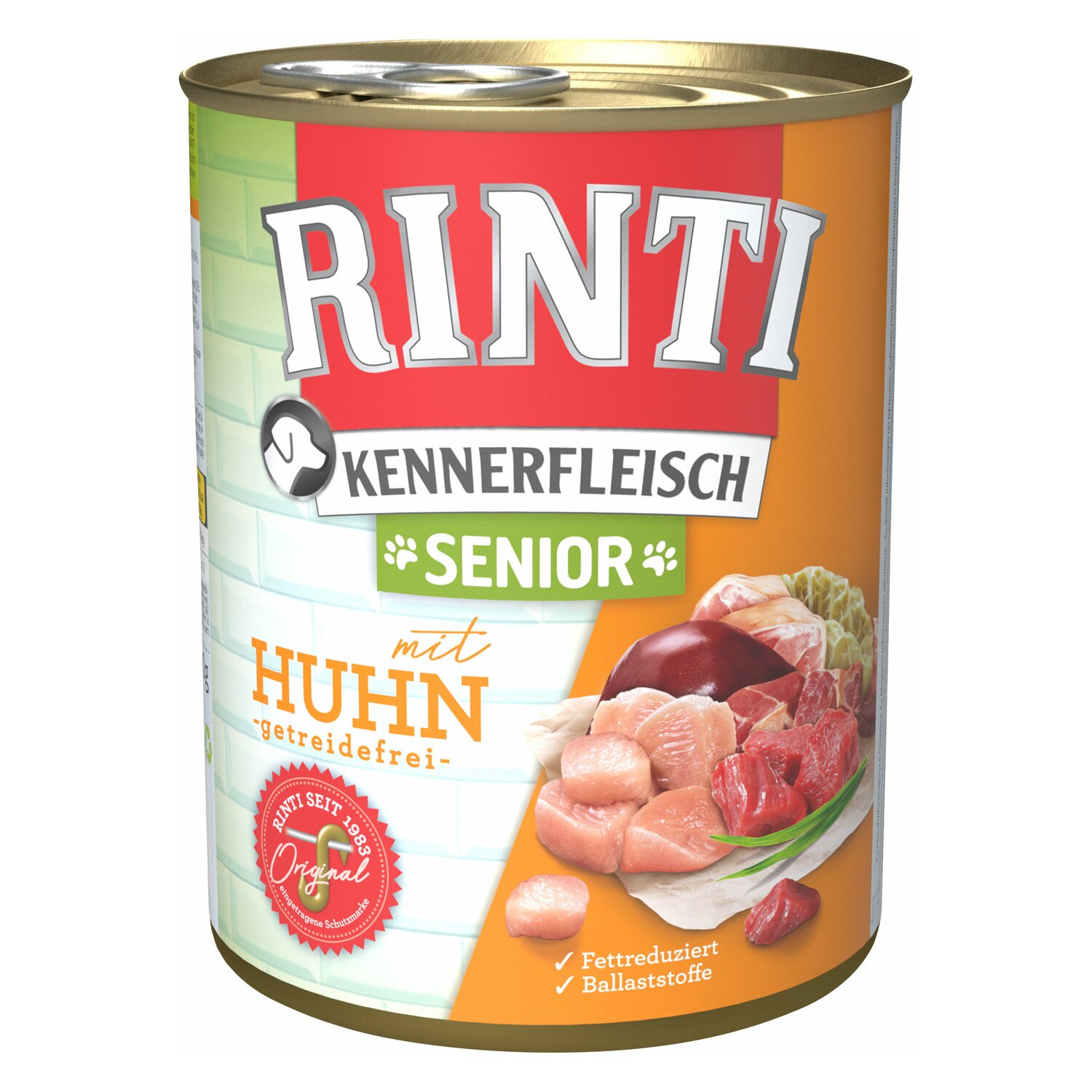RINTI Nassfutter Kennerfleisch Senior 400g | Huhn