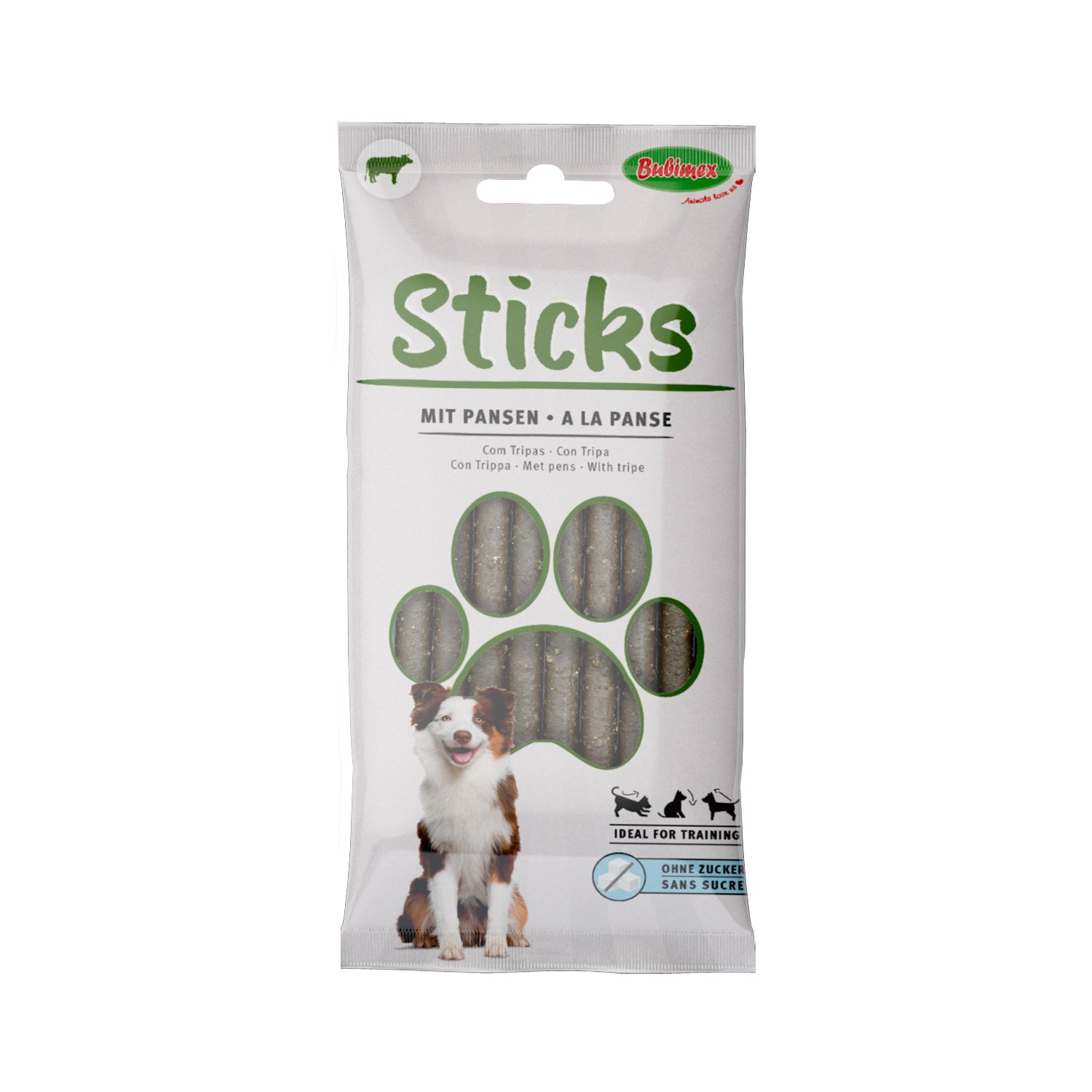 Bubimex Sticks mit Pansen 12 Stück (12 x 10 g)