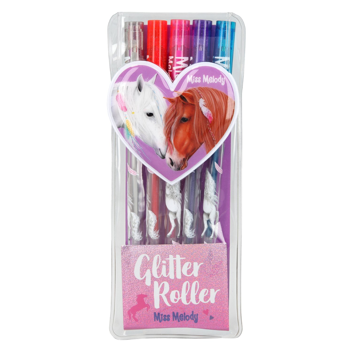 Miss Melody Glitter Doodle Book mit Glitter Stifte-Set Mädchen Malspaß malen 