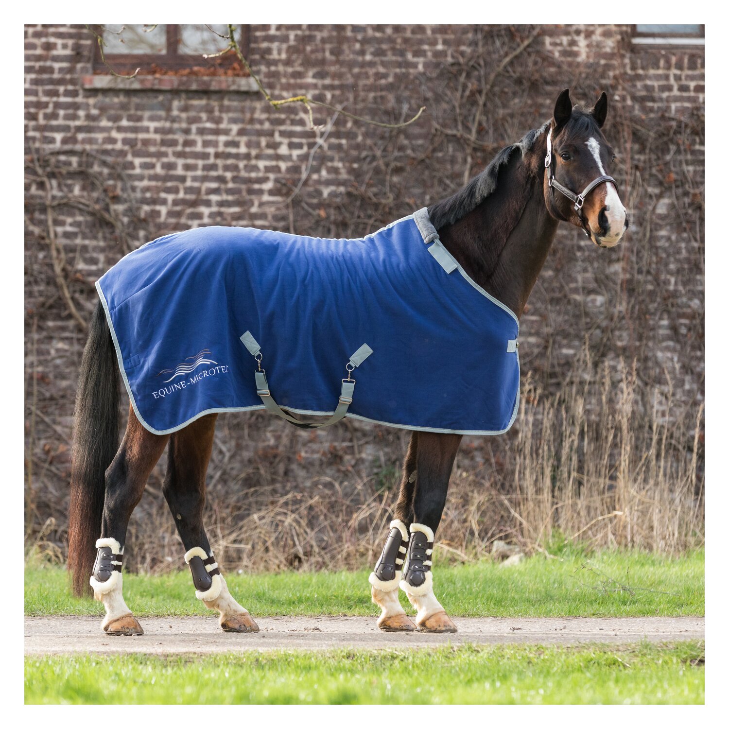 EQUINE-MICROTEC Abschwitzdecke Flanell Touch 