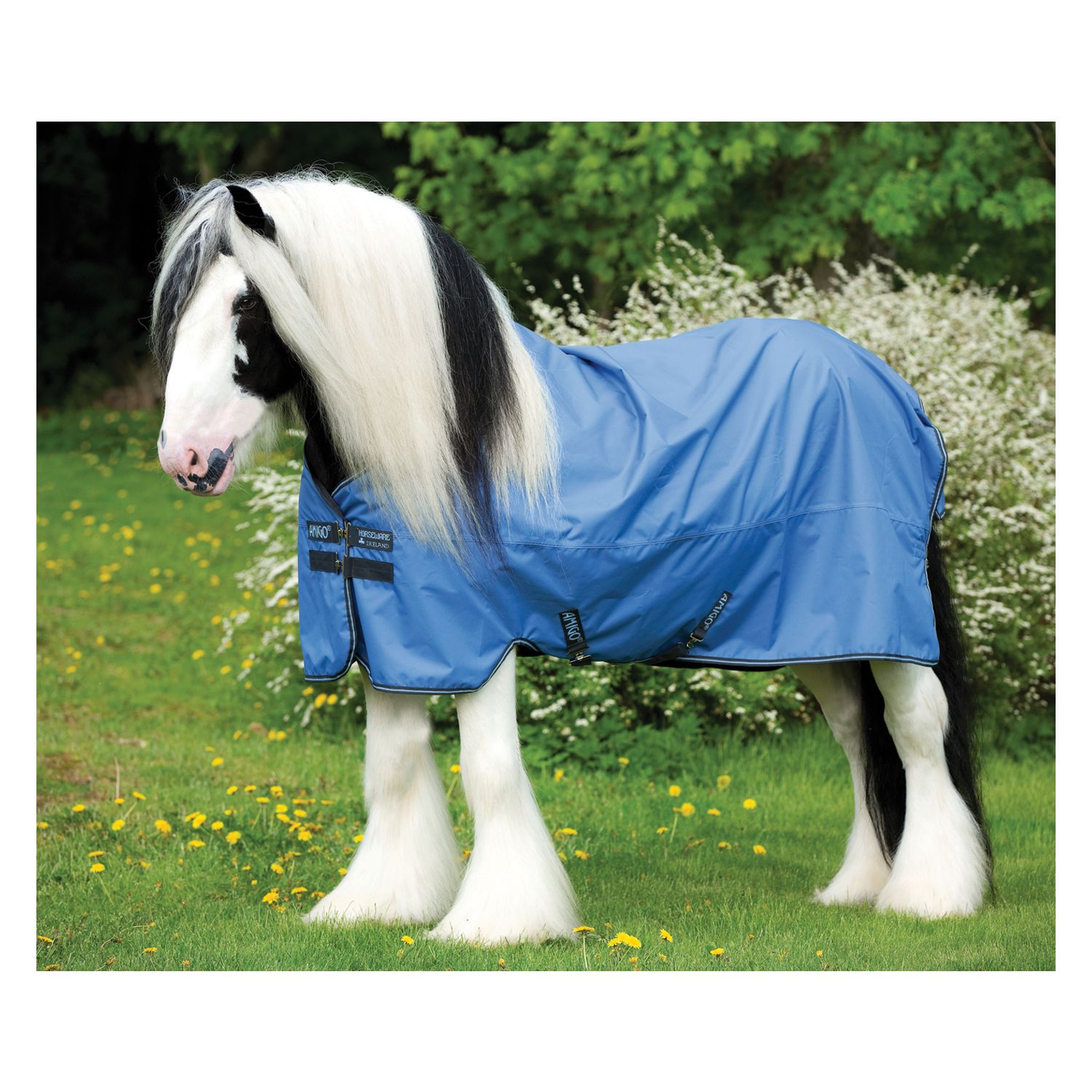 Horseware Outdoordecke AMIGO XL Hero 6 Lite colony blue 130 cm