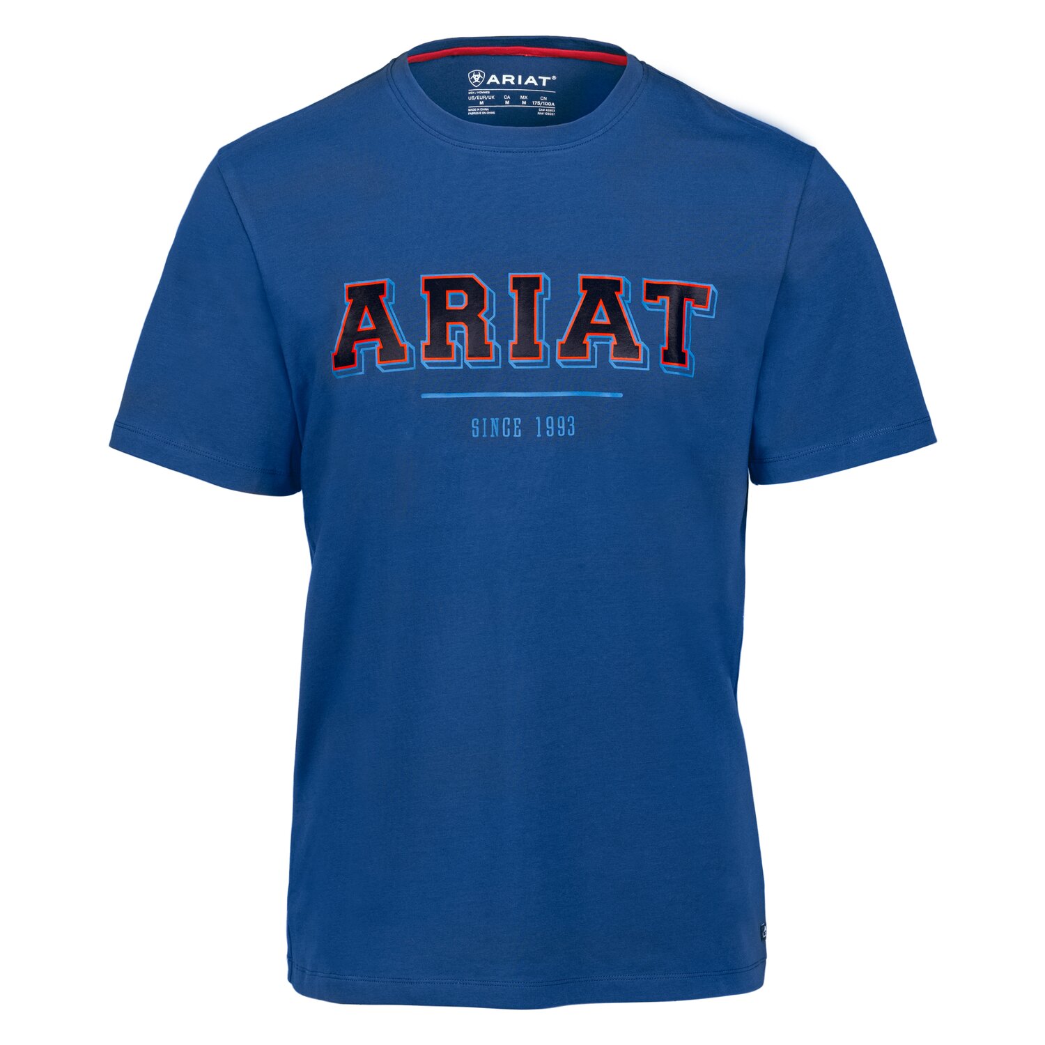 ARIAT T-Shirt Baselayer Varsity Tee estateblue | S