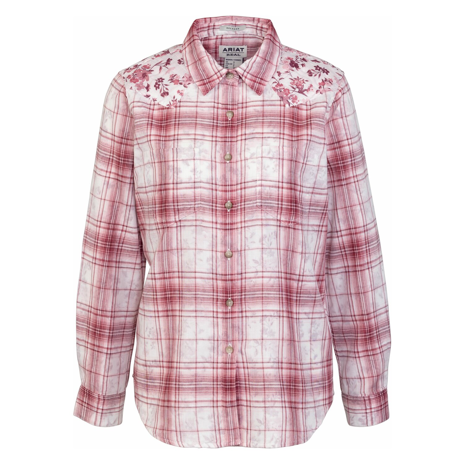 ARIAT Bluse WMS Real Billie Jean Shirt floral | XXL
