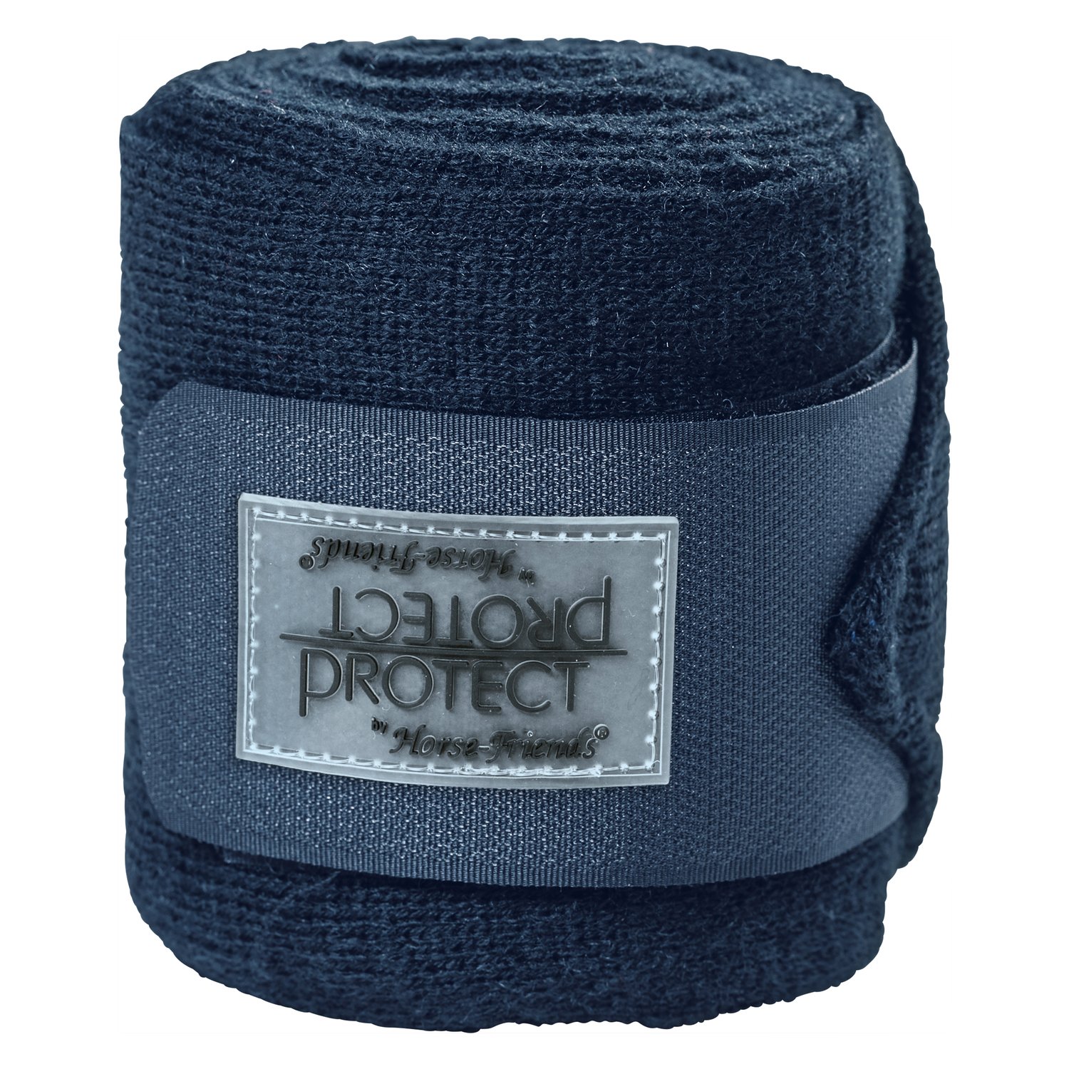 PROTECT by Horse-Friends Woll-Acrylbandagen blau | WB (3,5 m x 10,5 cm)
