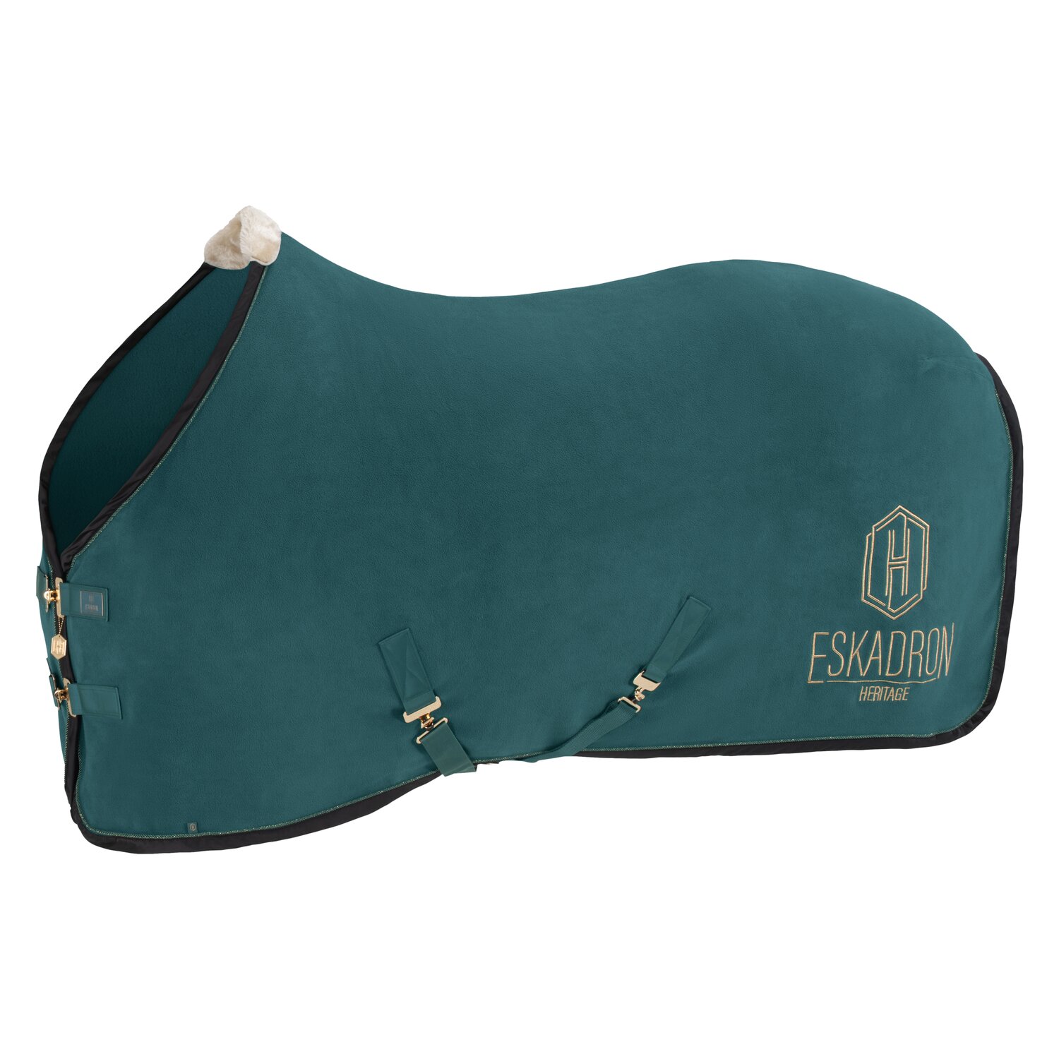 ESKADRON Heritage Abschwitzdecke Fleece vintage green | 125 cm