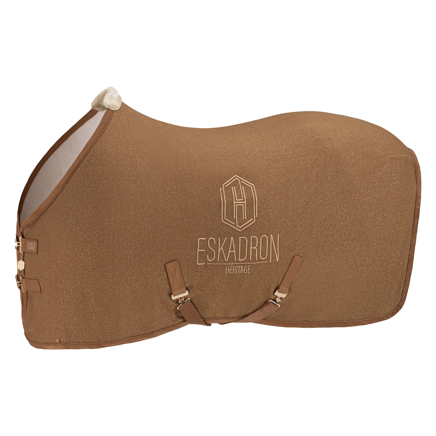 ESKADRON Heritage Abschwitzdecke Jersey Sparkle almond | 165 cm