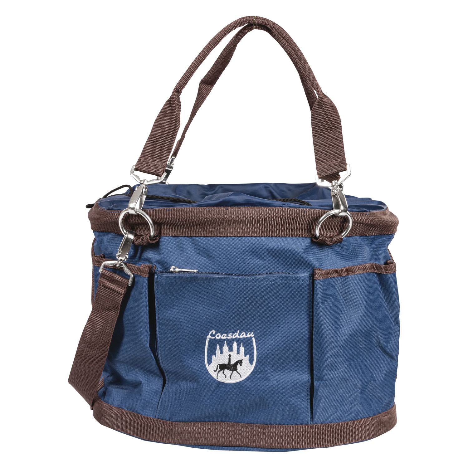 Magic Brush Putztasche Black - Schmutzabweisend Mit 6 Außenfächern