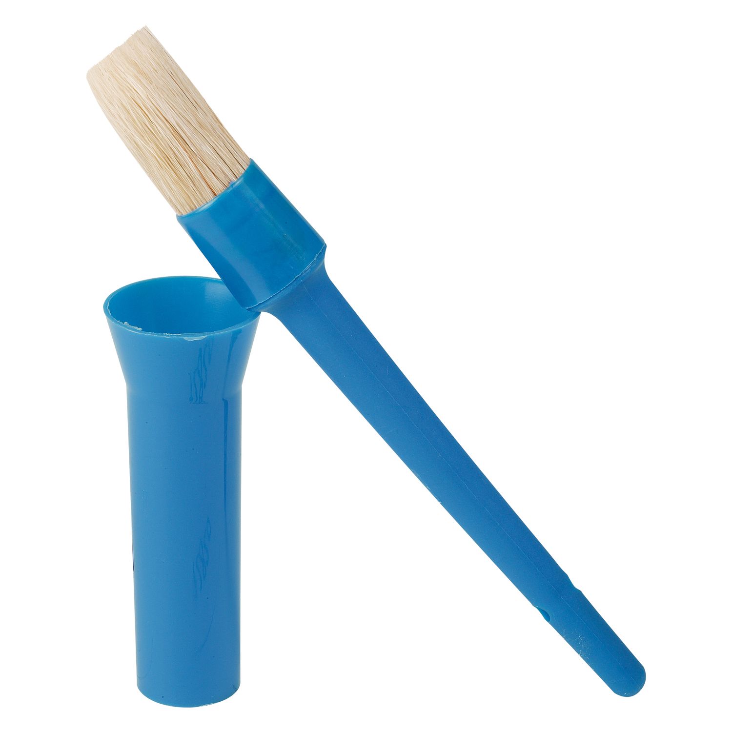 50 Stück Hufpinsel Pinsel für Huföl blau Sonderposten 