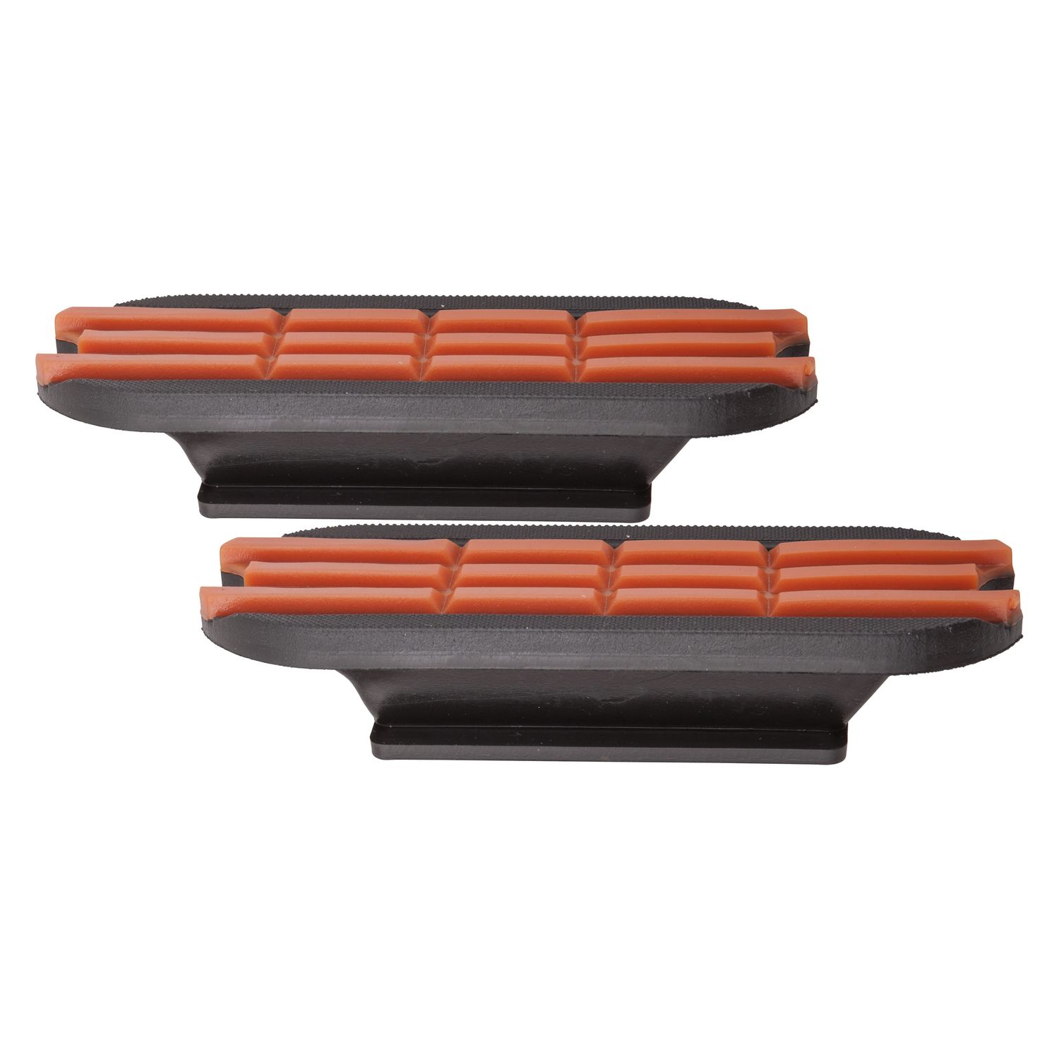 QUICK Secure Steigbügeleinlagen schwarz/orange | 12 cm
