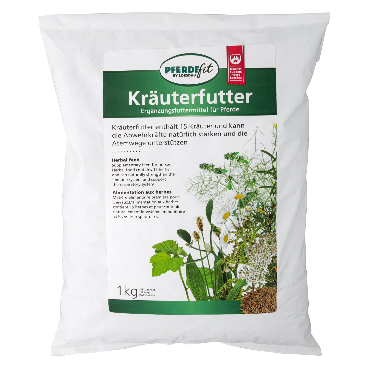 PFERDEfit by Loesdau Kräuterfutter 1 kg