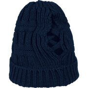 black forest Strickmütze für Haarzopf