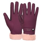 HV POLO Reithandschuhe Garnet