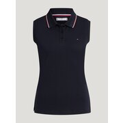 TOMMY HILFIGER EQUESTRIAN mouwloze polo Cordova 