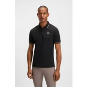 BOSS EQUESTRIAN poloshirt met patch Paul 