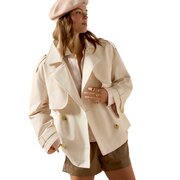 ARIAT korte trenchcoat Staunton Jacket 