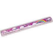 DIE SPIEGELBURG Glitzer-Lineal Einhorn Paradies 