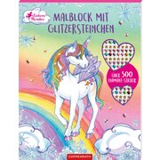 COPPENRATH Malblock mit Glitzersteinen Einhorn-Paradies 