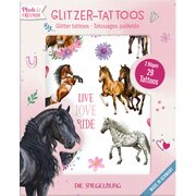 DIE SPIEGELBURG Glitzer-Tattoos Pferdefreunde