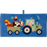 DIE SPIEGELBURG Zauberhandtuch Traktor Kleine Freunde