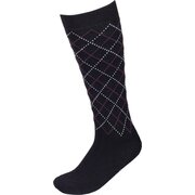 RIDE now Kniestrümpfe mit feinem Rautenmuster