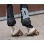 EQUINE-MICROTEC Hartschalengamaschen mit Kunstfell