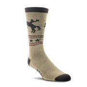ARIAT Wollsocke Bronc Rider Mid Calf Everyday Performance Woll Sock
