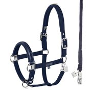 ESKADRON Classic Sports Halfter & Führ- und Anbindestrick-Set Jewel II