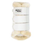 PROTECT by Horse-friends Gamaschen mit Mesh und Kunstfell