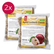 PFERDEfit by Loesdau 2er-Set Apfel Leckerli Classic