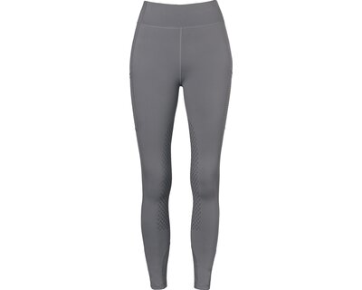 black forest Grip-Halbbesatz-Reitleggings mit Mesh