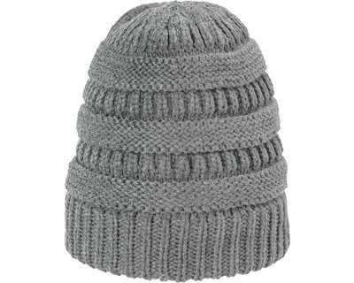 black forest Strickmütze für Haarzopf