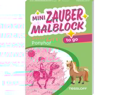 TESSLOFF Mini Zaubermalblock ToGo Ponyhof