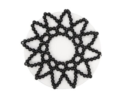 Cheval de Luxe Haarnetz mit Glitzerperlen