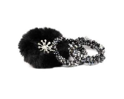 BelliNoxx Haarschmuck-Set Nightshade Reflection