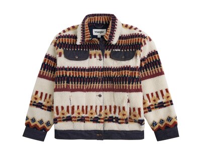 Wrangler Fleecejacke Sherpa Trucker