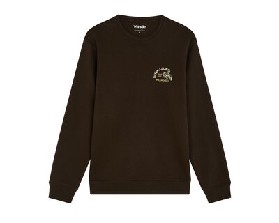 Wrangler Sweater Small Graphic Crew