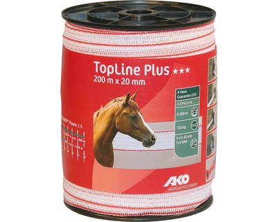 AKO Elektroband TopLine Plus, 20 mm, 200 Meter