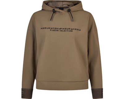 PIKEUR Funktions-Sweater mit Kapuze