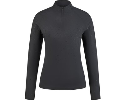 PIKEUR Selection Trainingsshirt mit Rhinestones FUNCTION ZIP SHIRT
