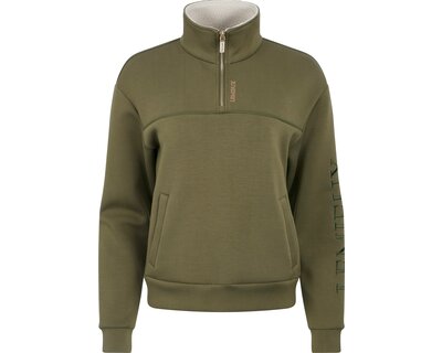 LeMieux Sweatshirt Scarlet Quarter Zip
