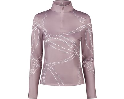 PIKEUR Selection Funktions-Zip-Print-Shirt