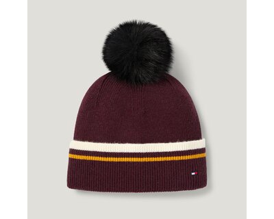 TOMMY HILFIGER EQUESTRIAN Pom-Pom-Mütze Dean