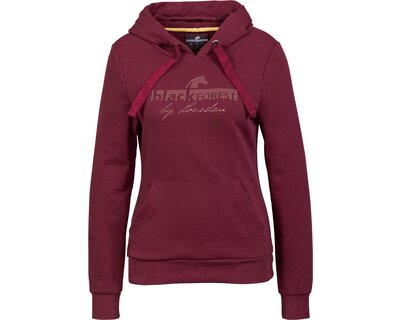 black forest Hoodie mit Silikonprint